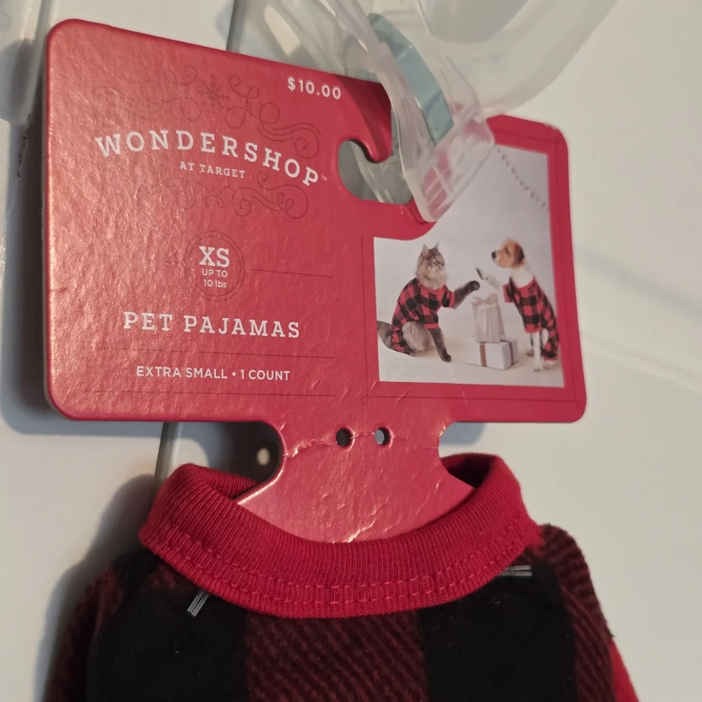 Wondershop Pet Pajamas Sz XS